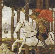 Sandro Botticelli Novella di Nastogio degli Onesti (mk36) Sweden oil painting artist